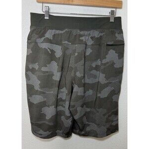 LULULEMON- Pace Breaker Shorts Lined Variegated Mesh Camo Black Athletic Size M